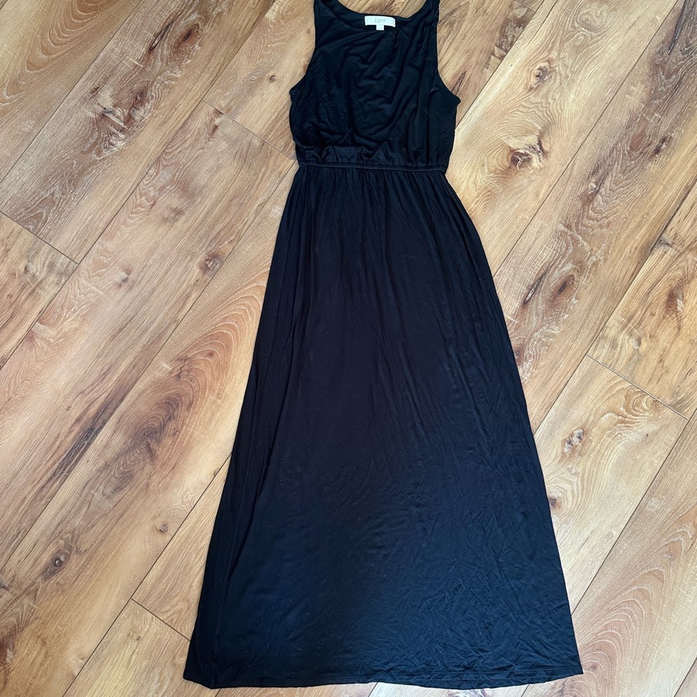 Loft Black Maxi Dress XS